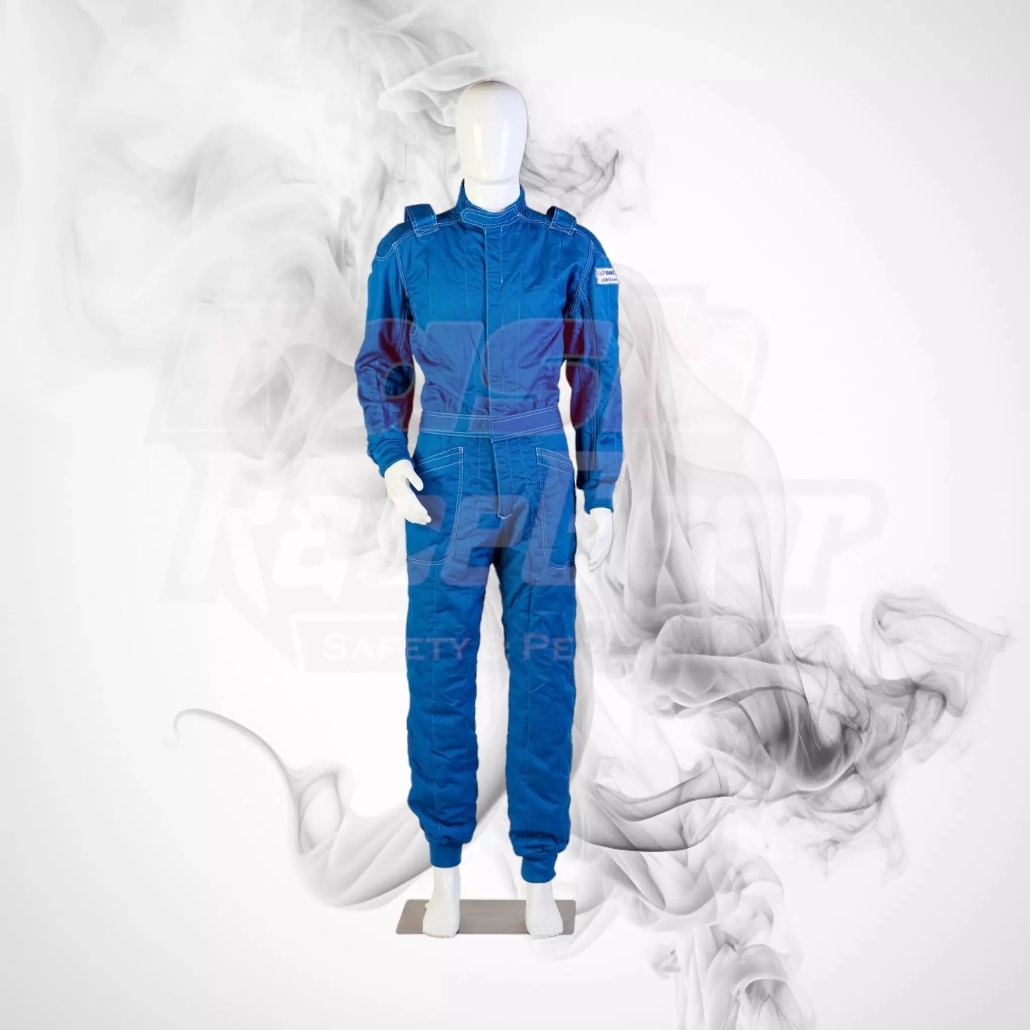 Stand 21 LeConte Blue NIGEL MANSELL’S Race Suit - Dash Racegear