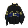 Subaru Racing Vintage Zip Up Unisex Jacket Dash Racegear