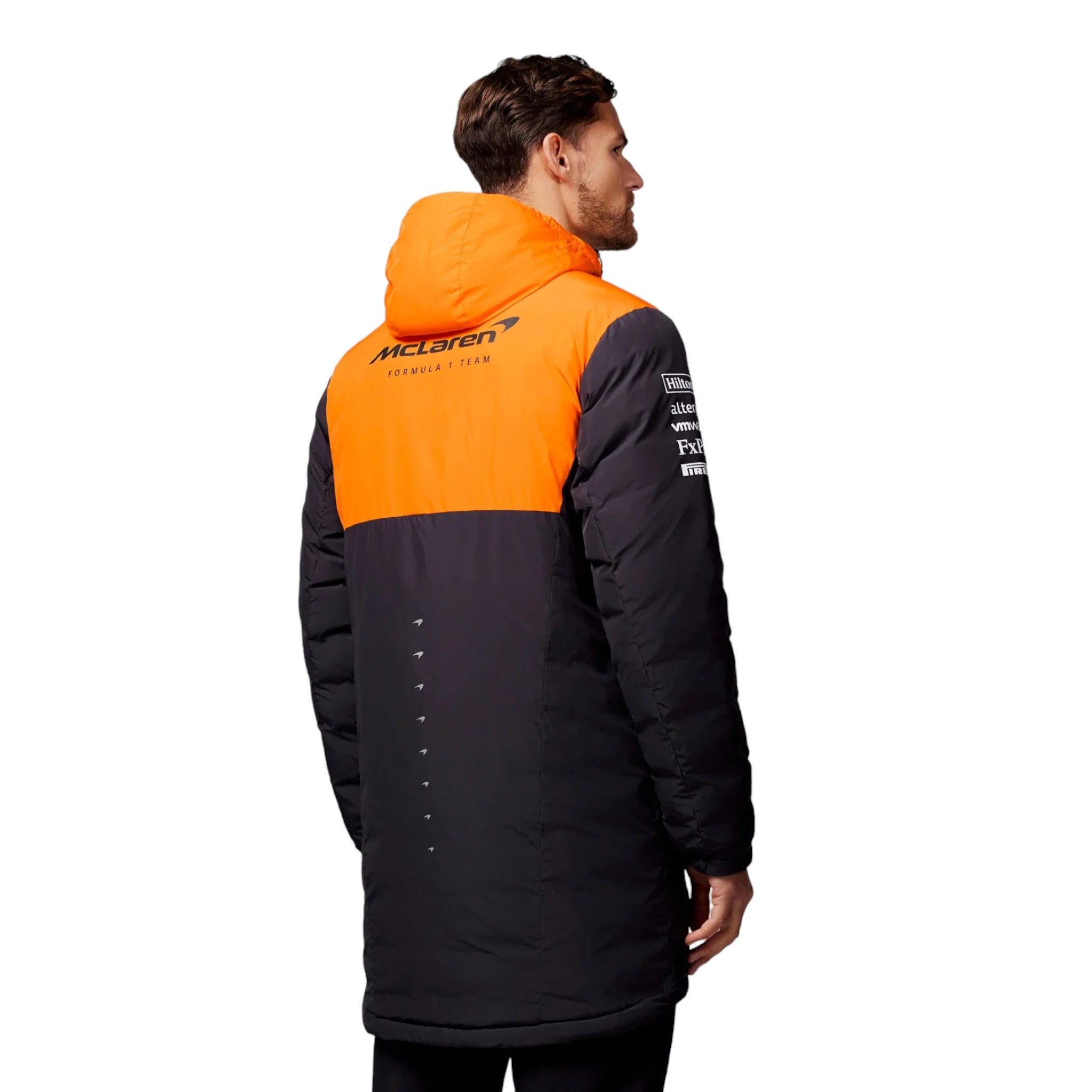 Unisex Official Teamwear Longline Padded Jacket Formula 1