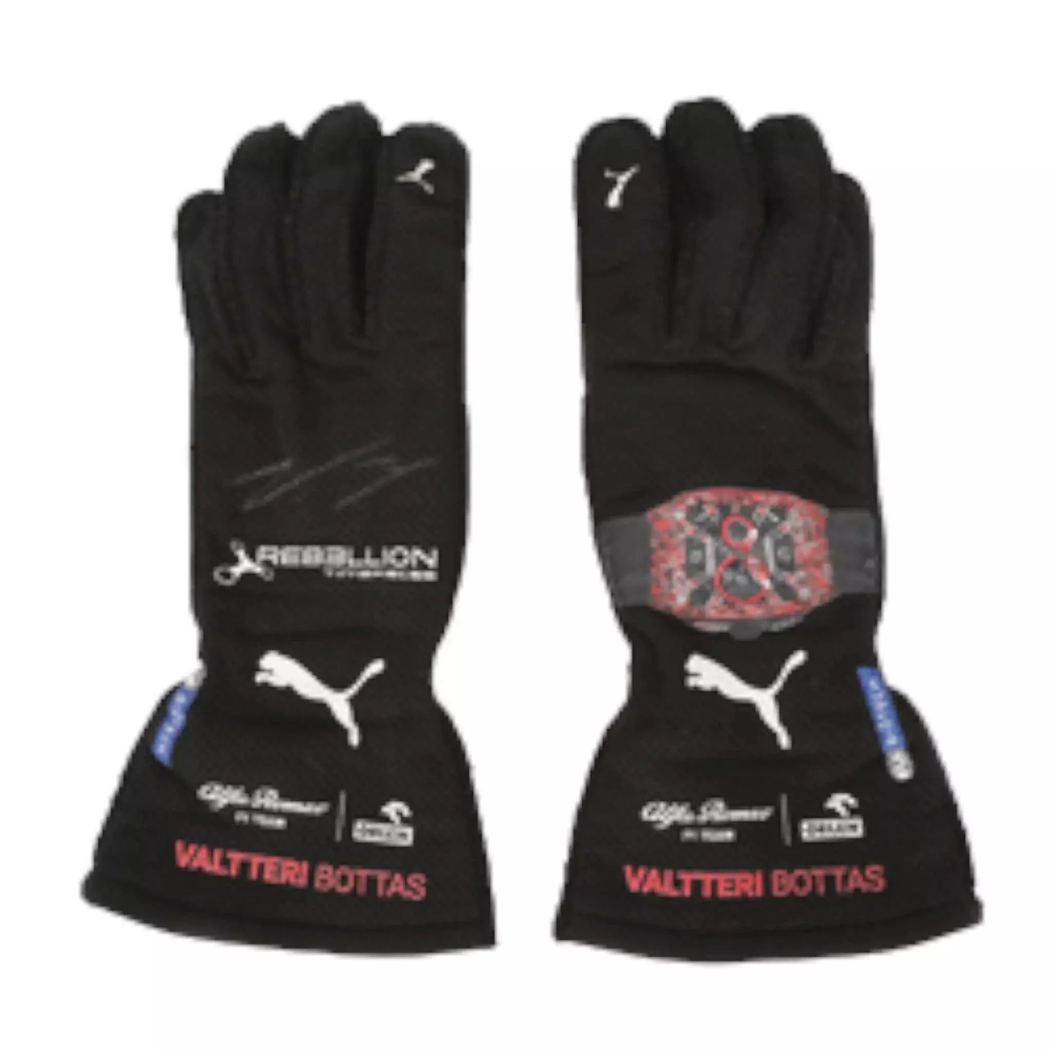 2022 VALTTERI BOTTAS F1 RACE GLOVES - BRITISH GP - Dash Racegear 