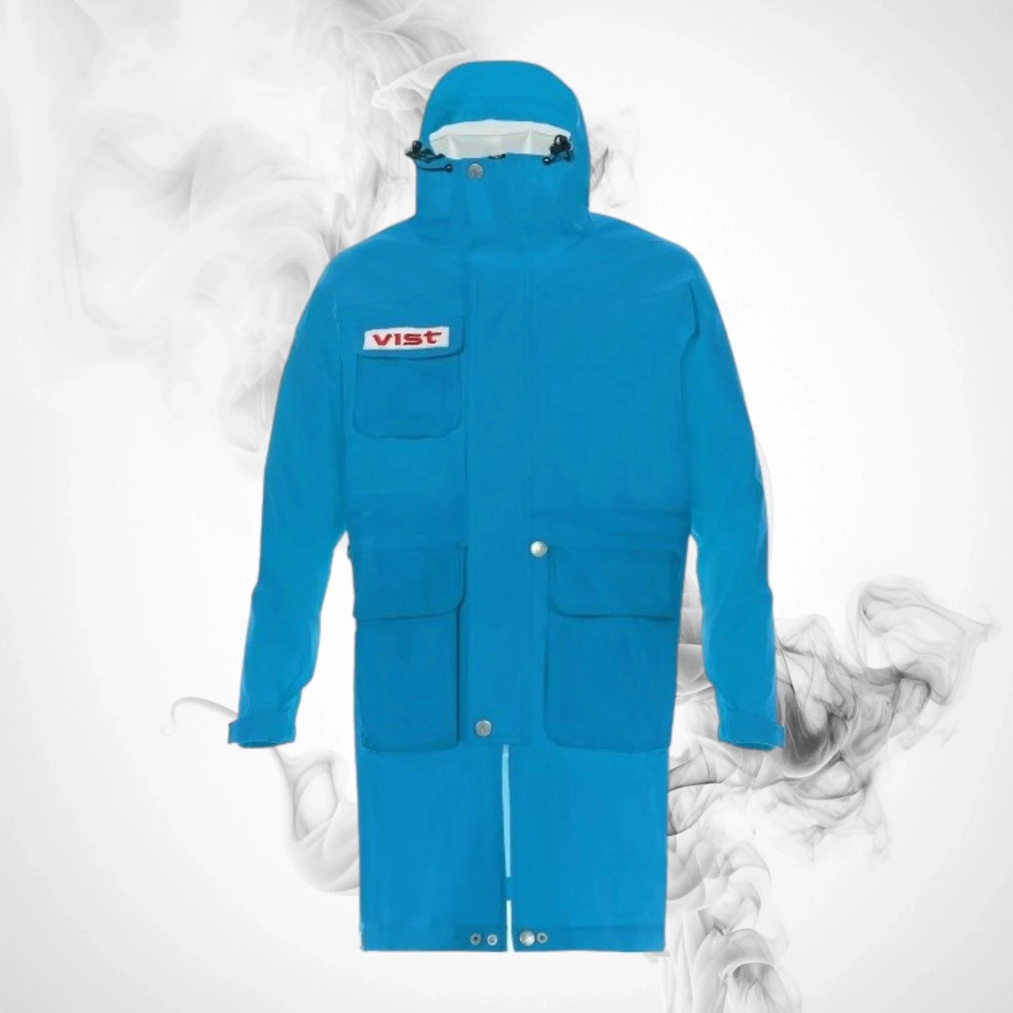 Ski VIST Raincoat Jr Blue - 2019/20 - Dash Racegear 