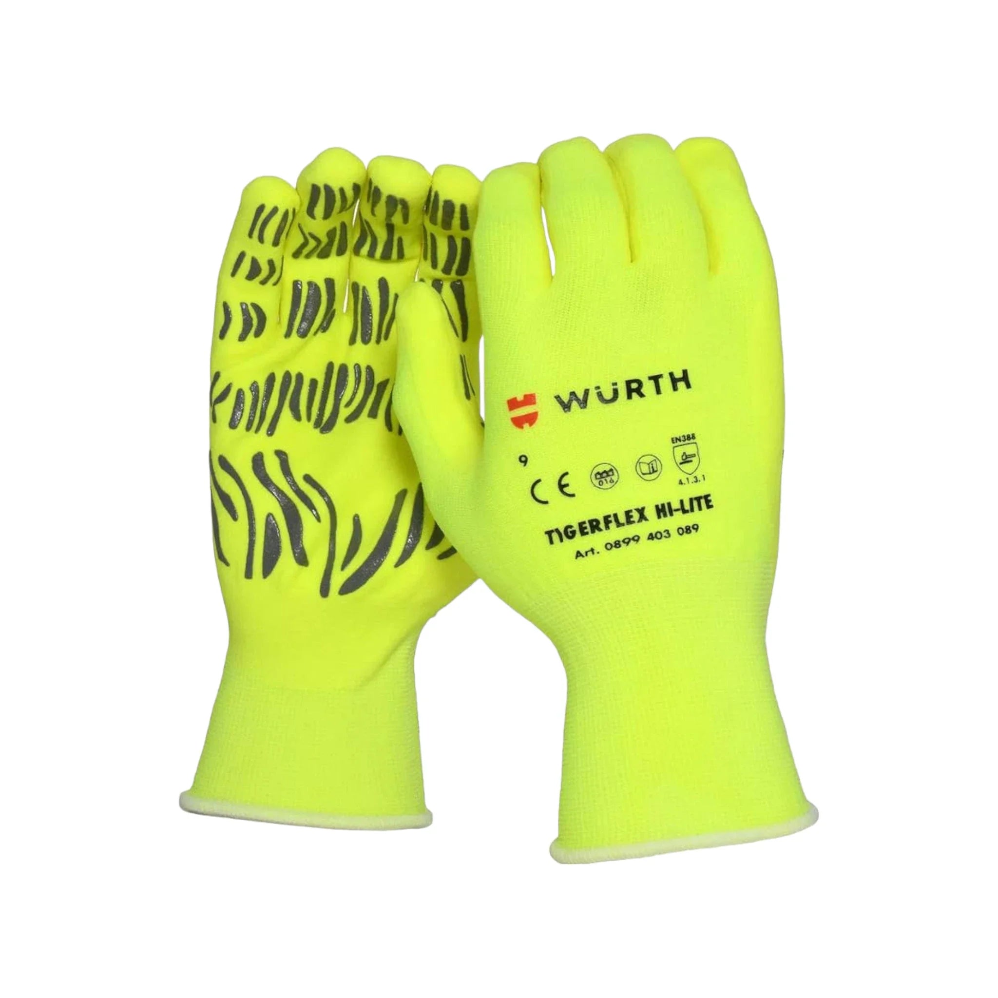 WURTH PROTECTIVE GLOVE TIGERFLEX HI-LITE