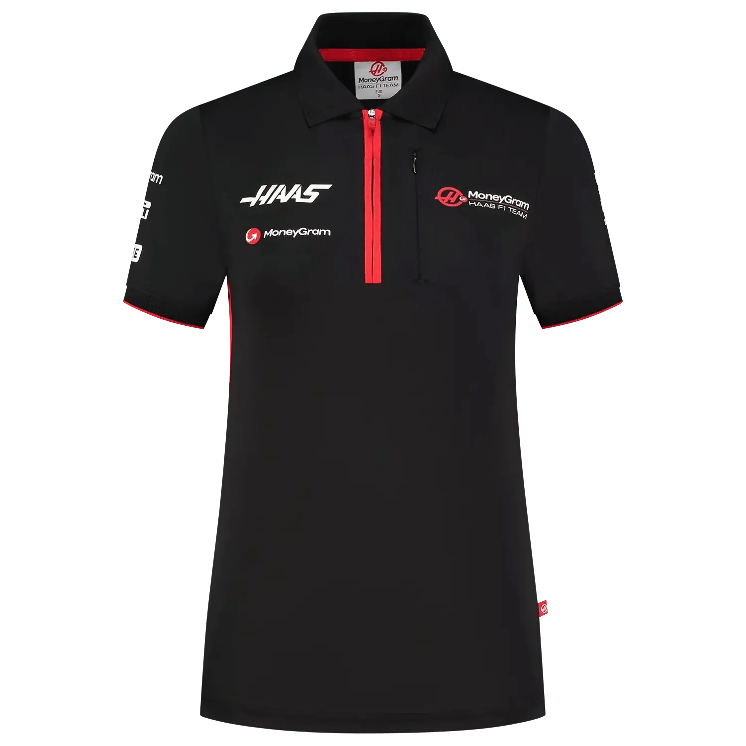 Women’s Fitted Polo Haas F1 Team - Dash Racegear 