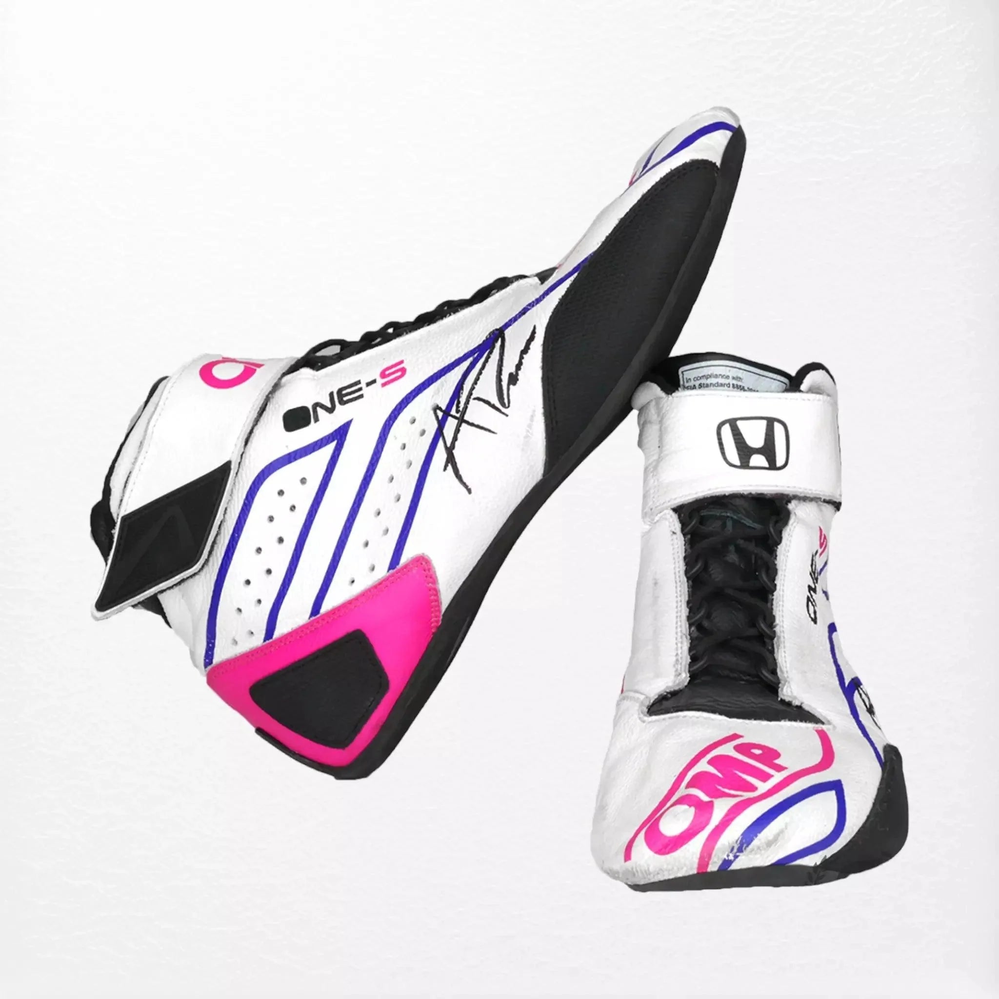 Alexander Rossi Race Winning Gallagher Grand Prix 2022 Boots - Dash Racegear 