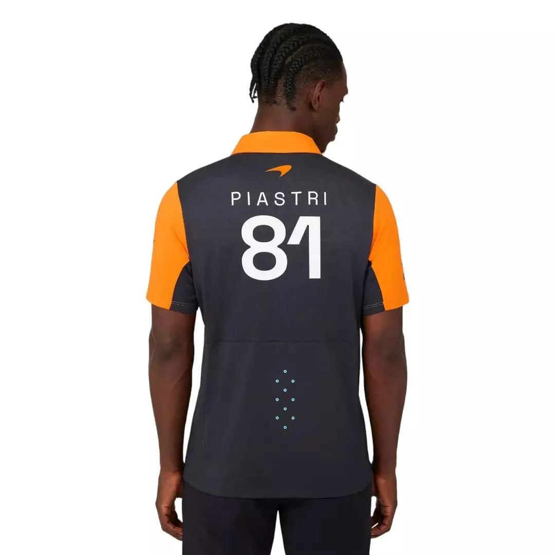 MENS McLAREN REPLICA POLO SHIRT OSCAR PIASTRI DASH RECEGEAR